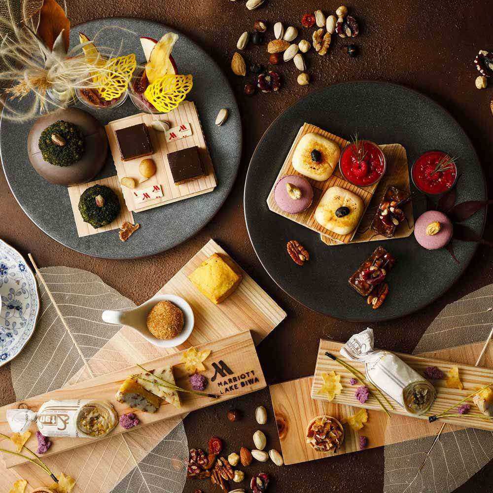 “Going Nuts!×琵琶湖マリオットホテル”Autumn Afternoon Tea」を発売