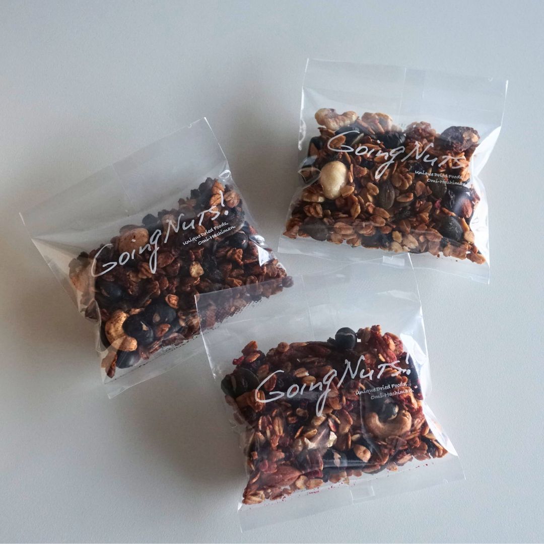 ナッツ屋さんのこだわり自家焙煎グラノーラ1週間分(カカオ&ラズベリー&NUTS)