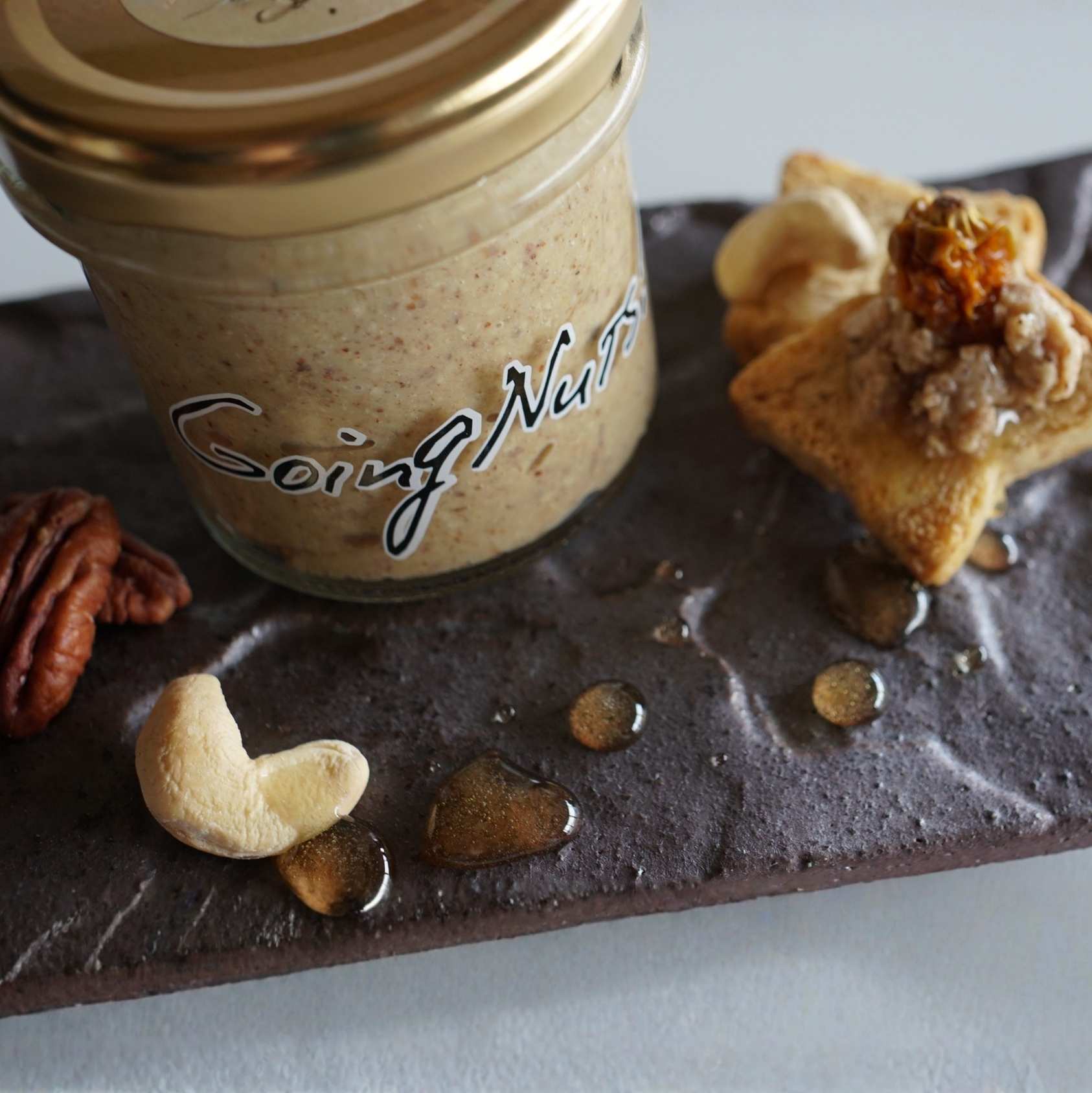 SATOYAMA HONEY NUTS BUTTER!